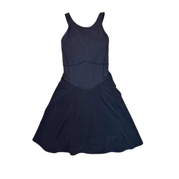 Lululemon Court Crush Dress BLACK Size 4 - Picture 1 of 7